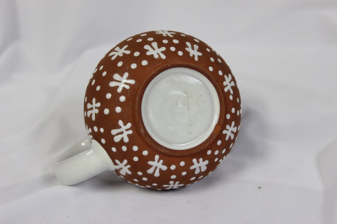 Retro Style Ceramic Pitcher - 4