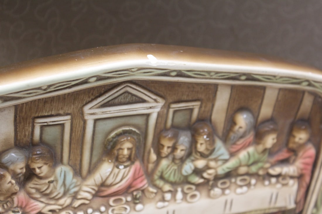 Last Supper Chalkware - 2