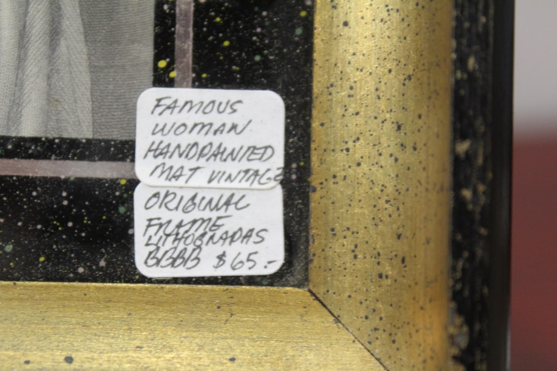 A Framed Antique Lithograph - 2