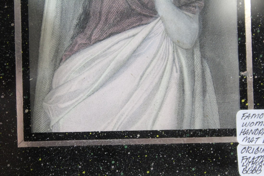 A Framed Antique Lithograph - 3