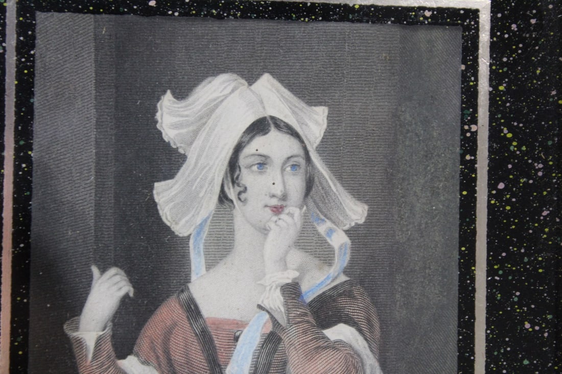 A Framed Antique Lithograph - 2