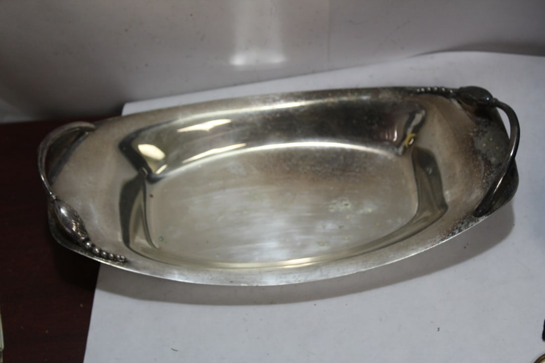 A Silverplated Tray - 2