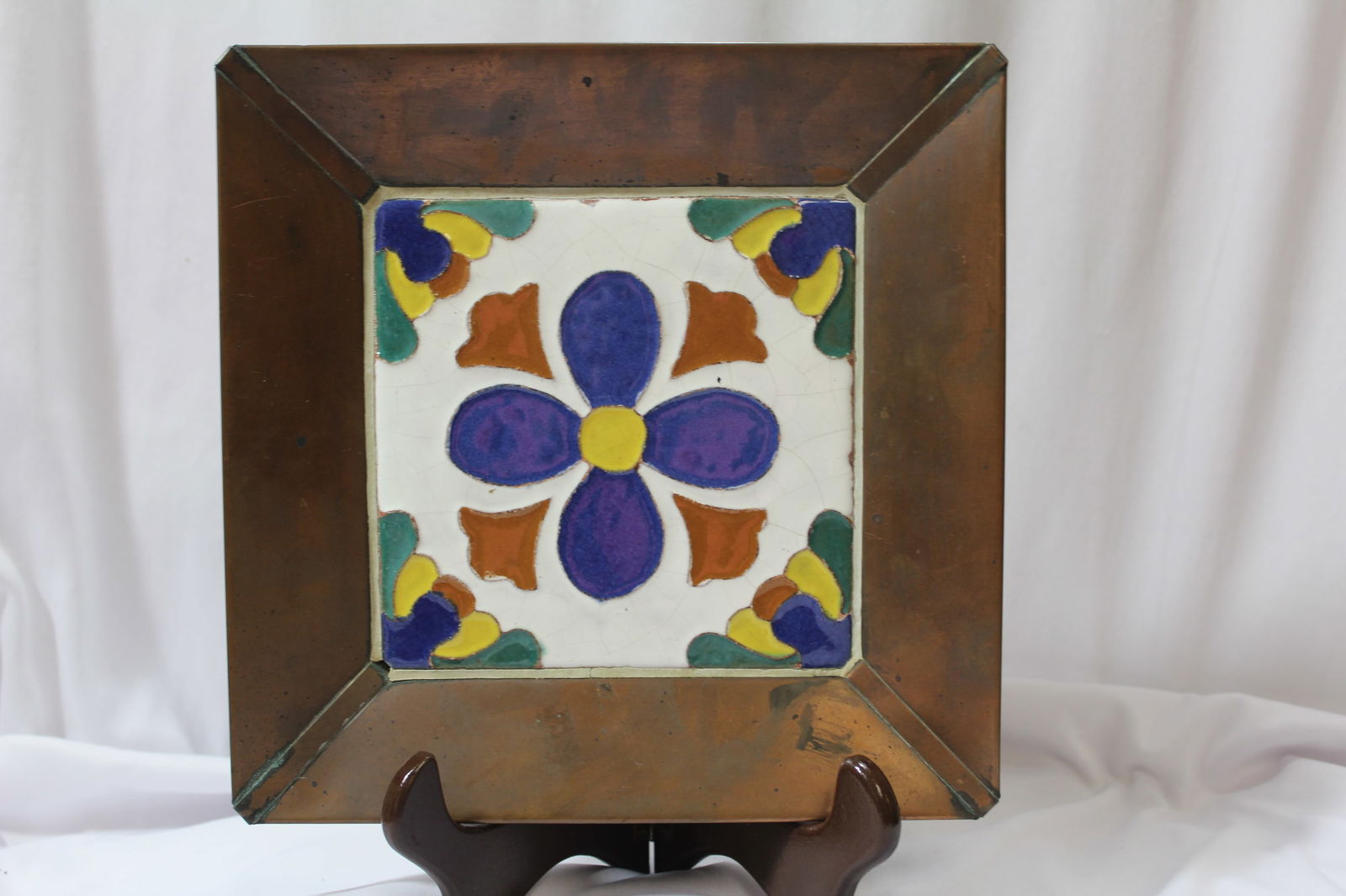 A Desert House Copperware: mid century modern - 9 1/2" square