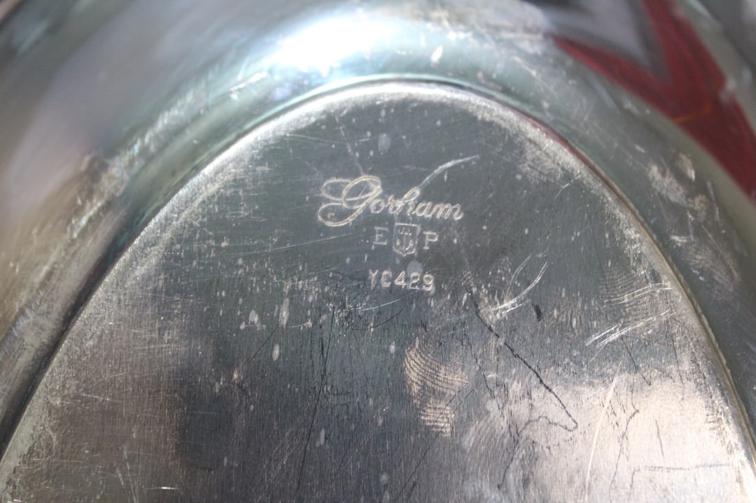 A Silverplated Tray - 4