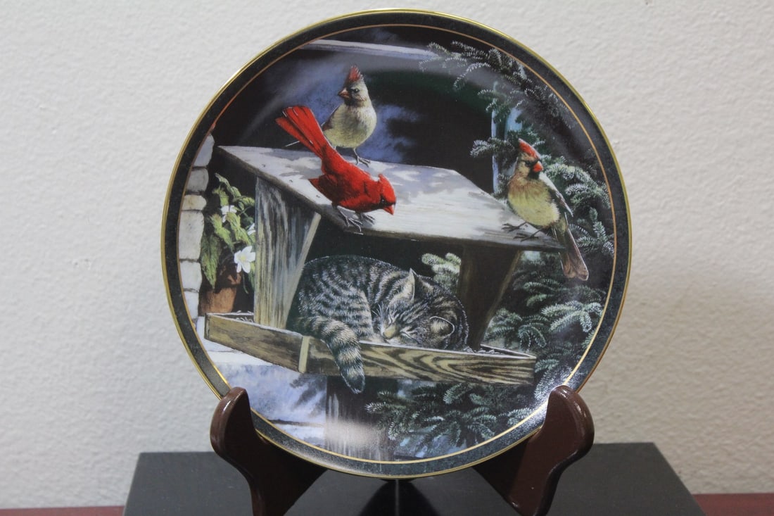 A Collector's Plate by Persis Weirs: 8 1/4" in diameter
