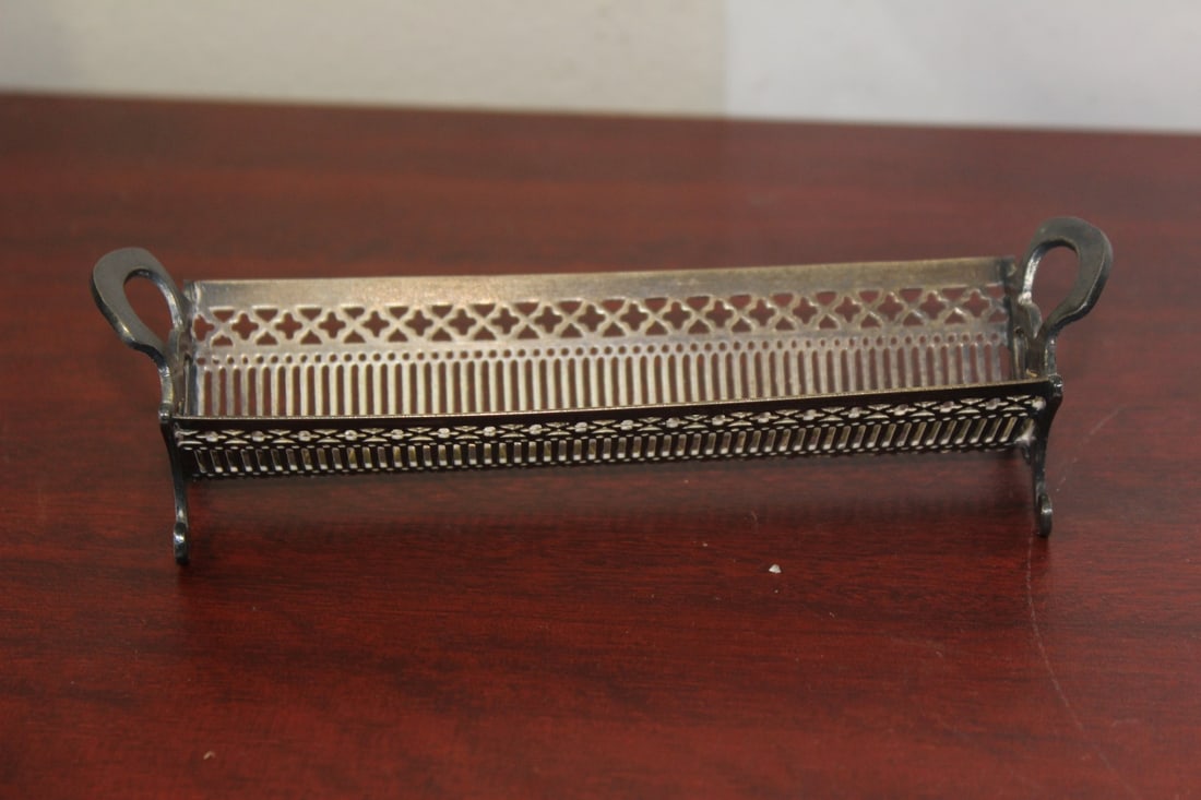 A Marked Silverplated Bench - 2