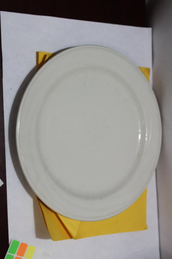 A Rego Platter: 10 3/4" in diameter