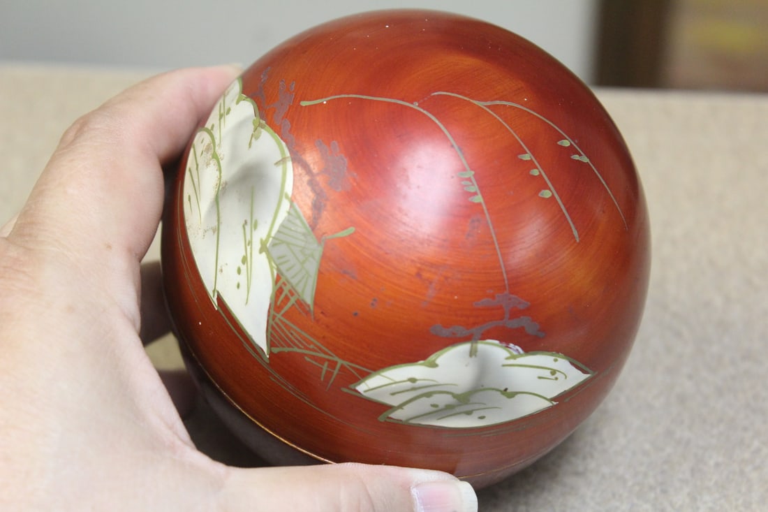 Japanese Lacquer Stacking Plates - 2