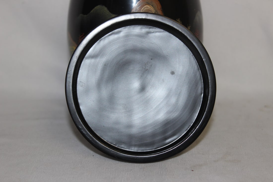 Asian Lacquer Drum Container - 3