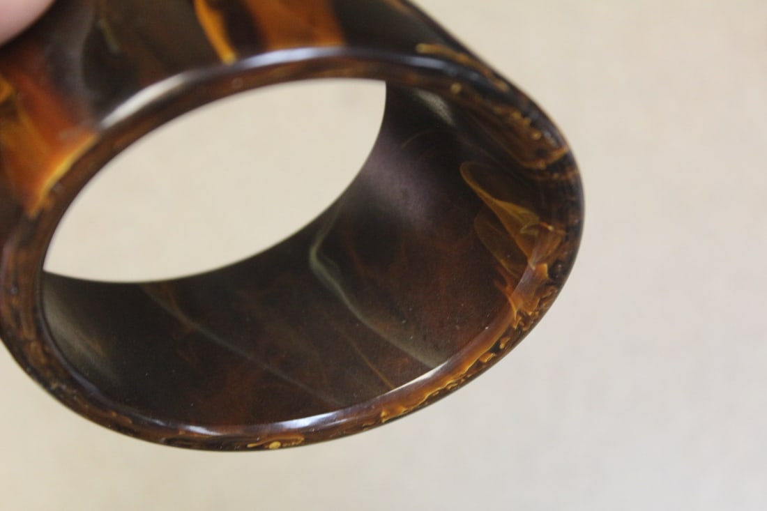 Bakelite Bangle Bracelet - 7
