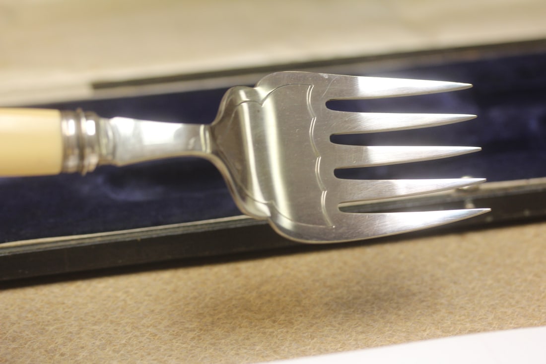 Silver plate serving set - 6