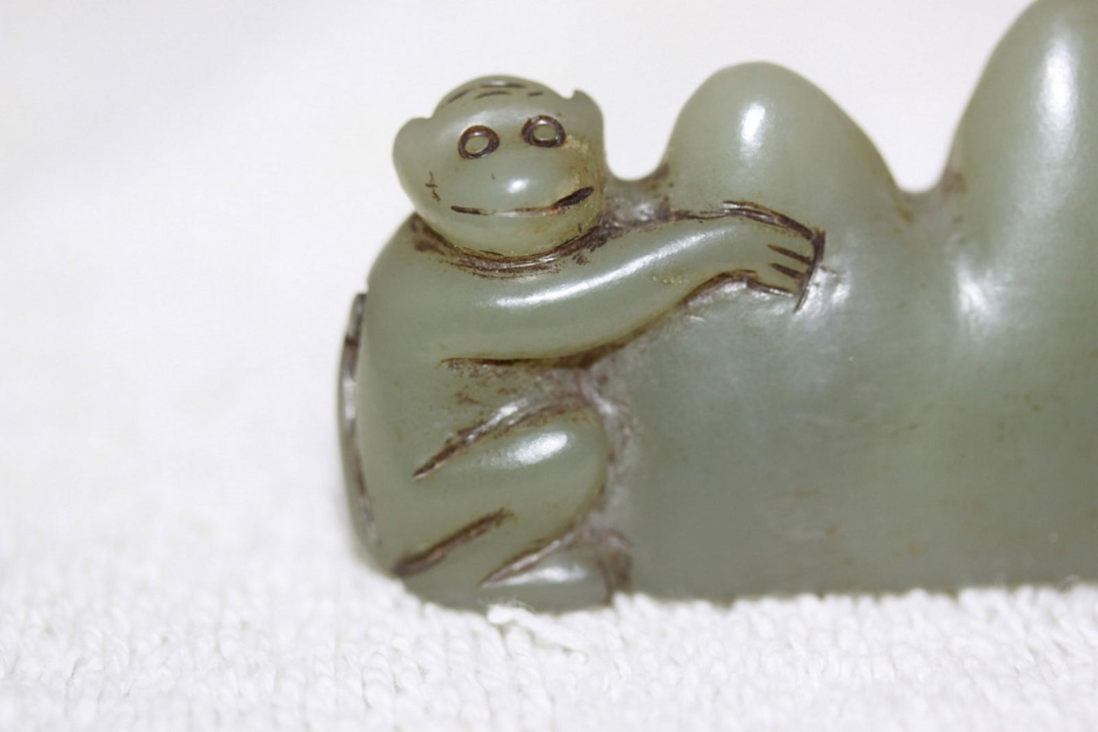 A Jade Brush Rest - 4