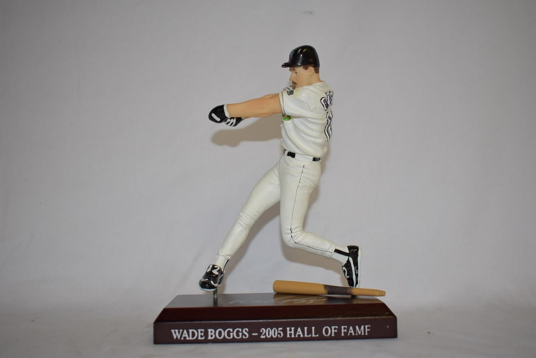 Wade Boggs Figurine in Devil Rays Uniform: 2005 - boxed