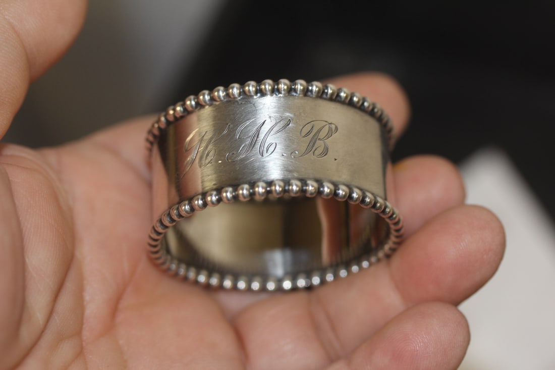 Sterling Napkin Ring - 2