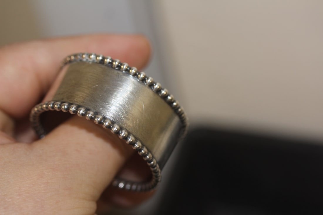Sterling Napkin Ring - 4