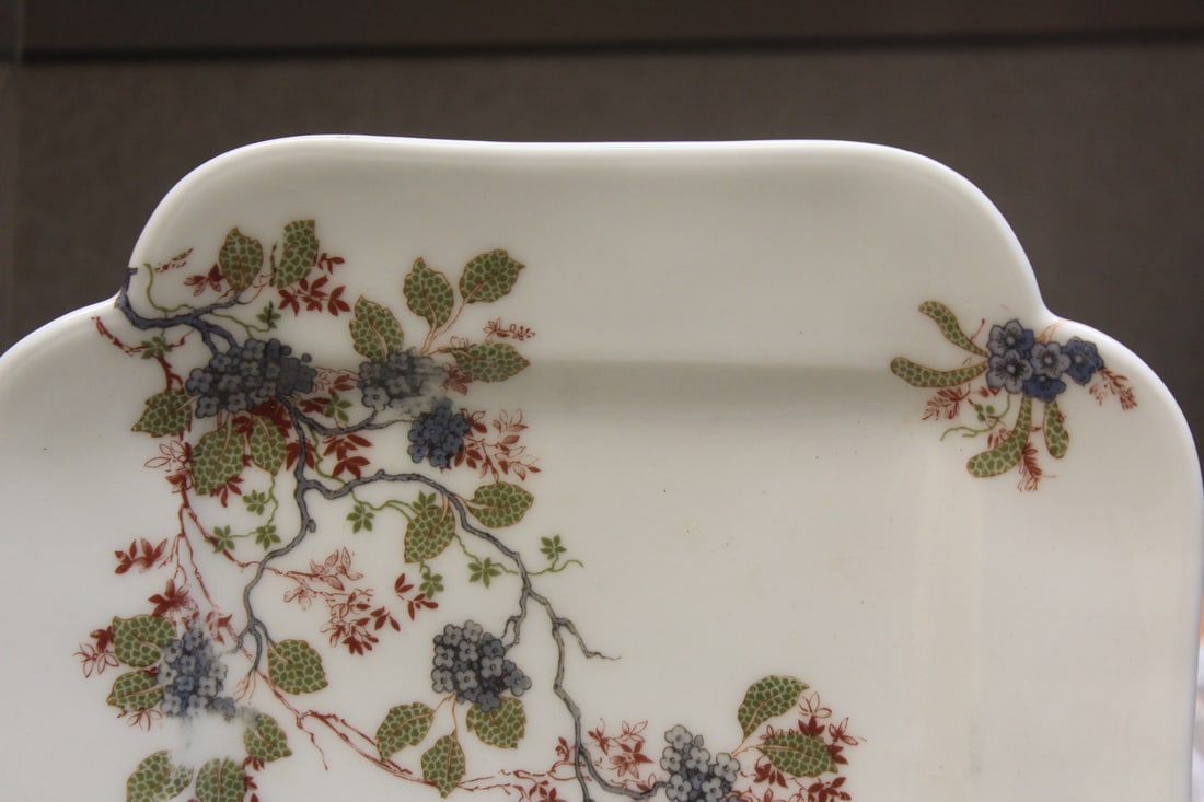 Limoges Depose Pattern Square Plate - 4