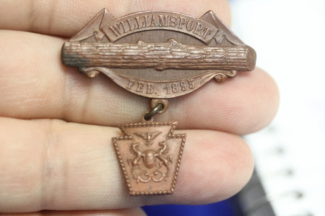 1895 Williamsport Pin: as shown