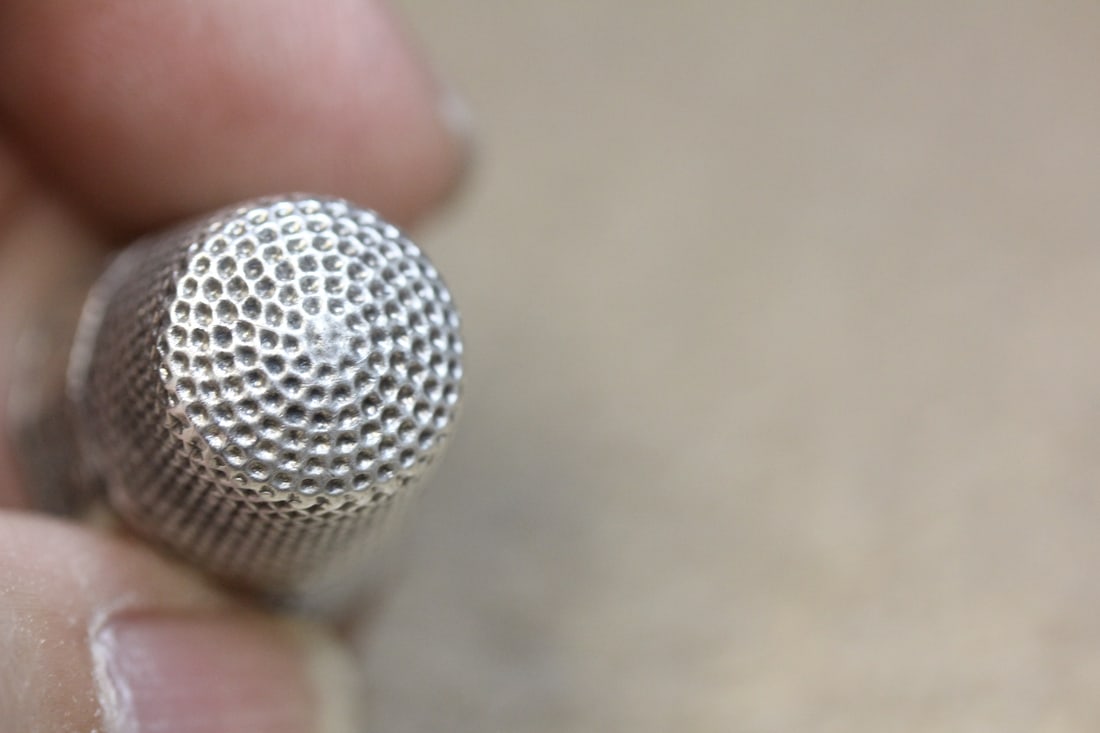 A Sterling Thimble - 2