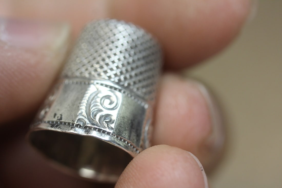 A Sterling Thimble - 4