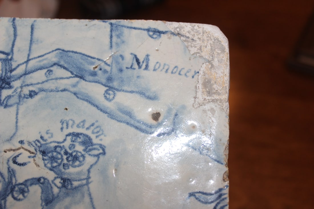 Antique Delft Tile - 7