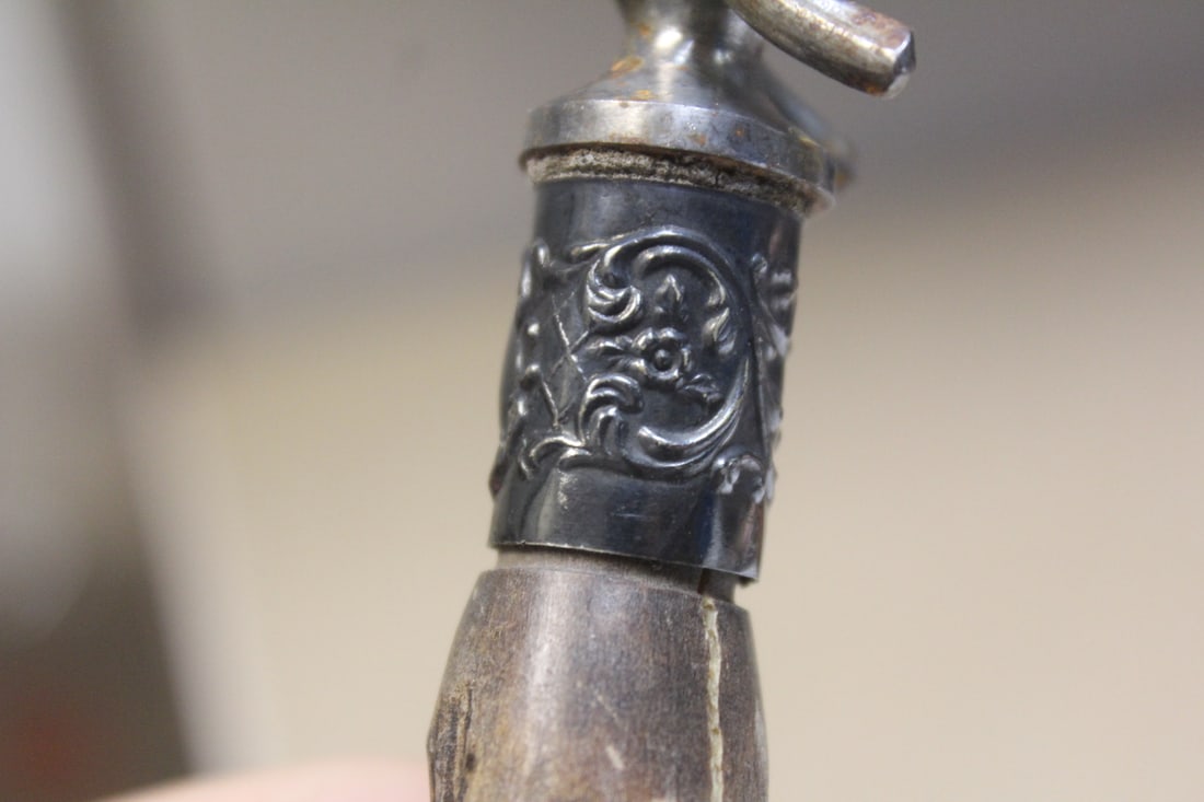 Elk Handle Serving Fork - 3