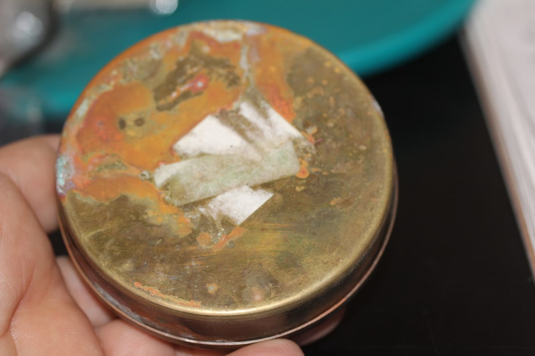 Vintage Copper Container - 3