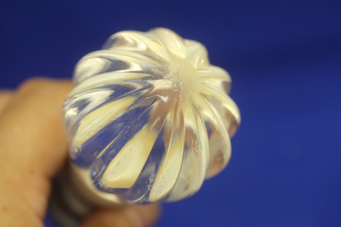 Pair of Lucite Door Knobs - 2