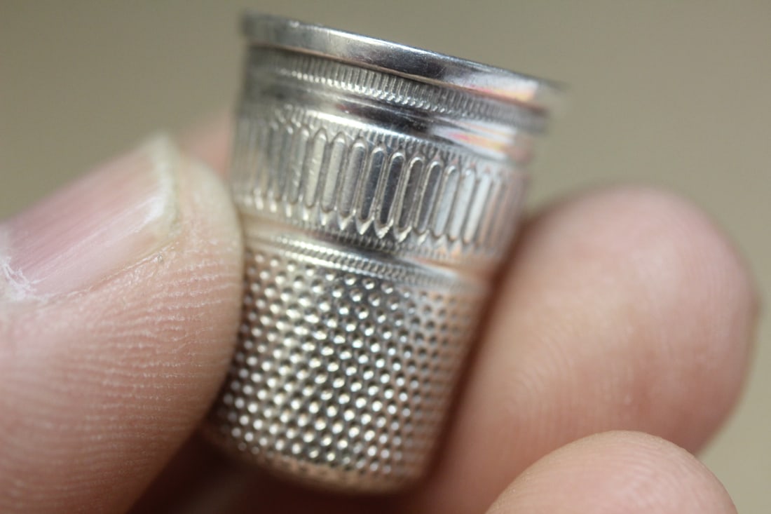 A Sterling Thimble - 3
