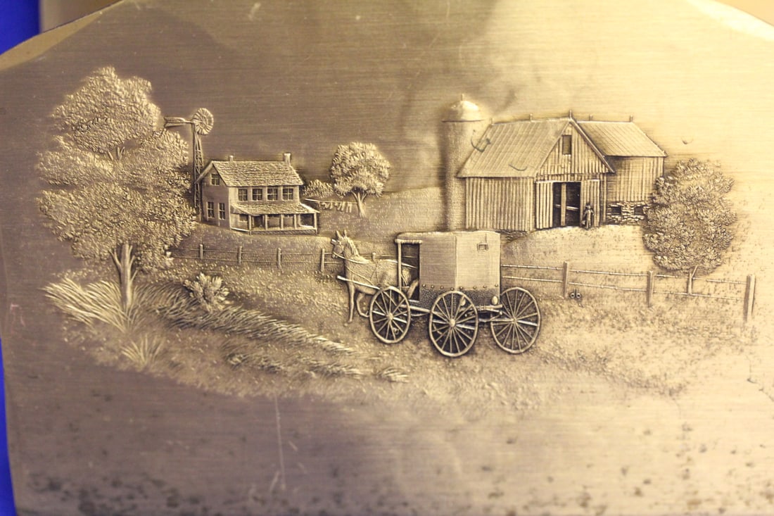 Solid Bronze Napkin Holder - 2