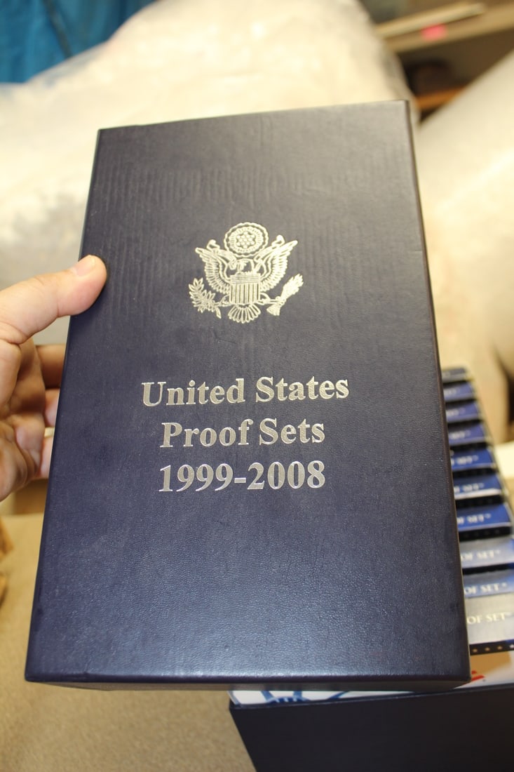 US Proof Set 1999-2008 - 2