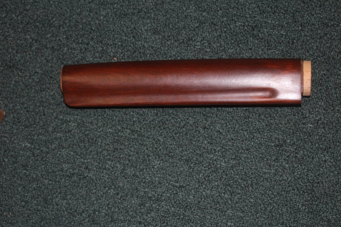 A Piece of Wooden Tool?: boxed - tool or holder= 10 7/8" long - box= 13 1/4" long