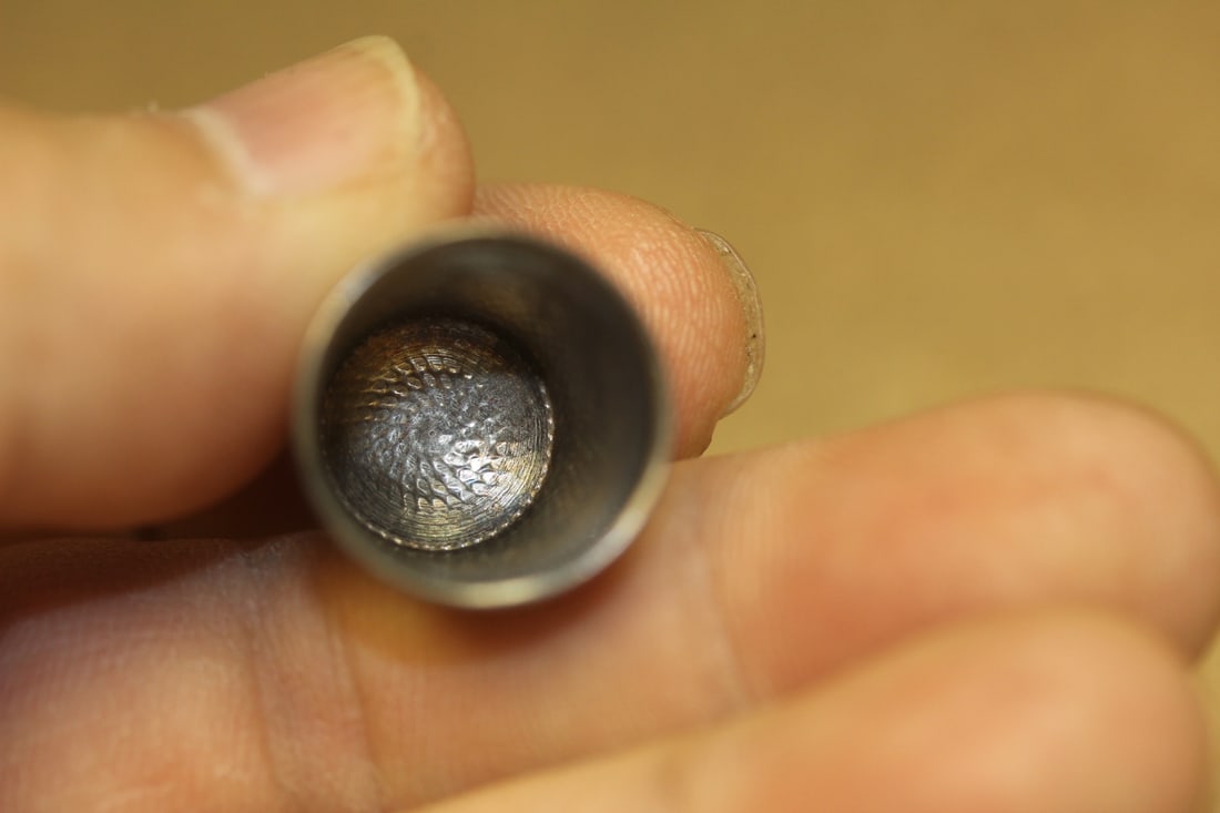 A Sterling Thimble - 2