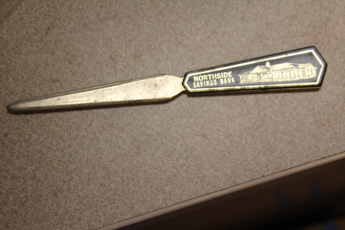 Advertising Letter Opener: 7 1/4" long