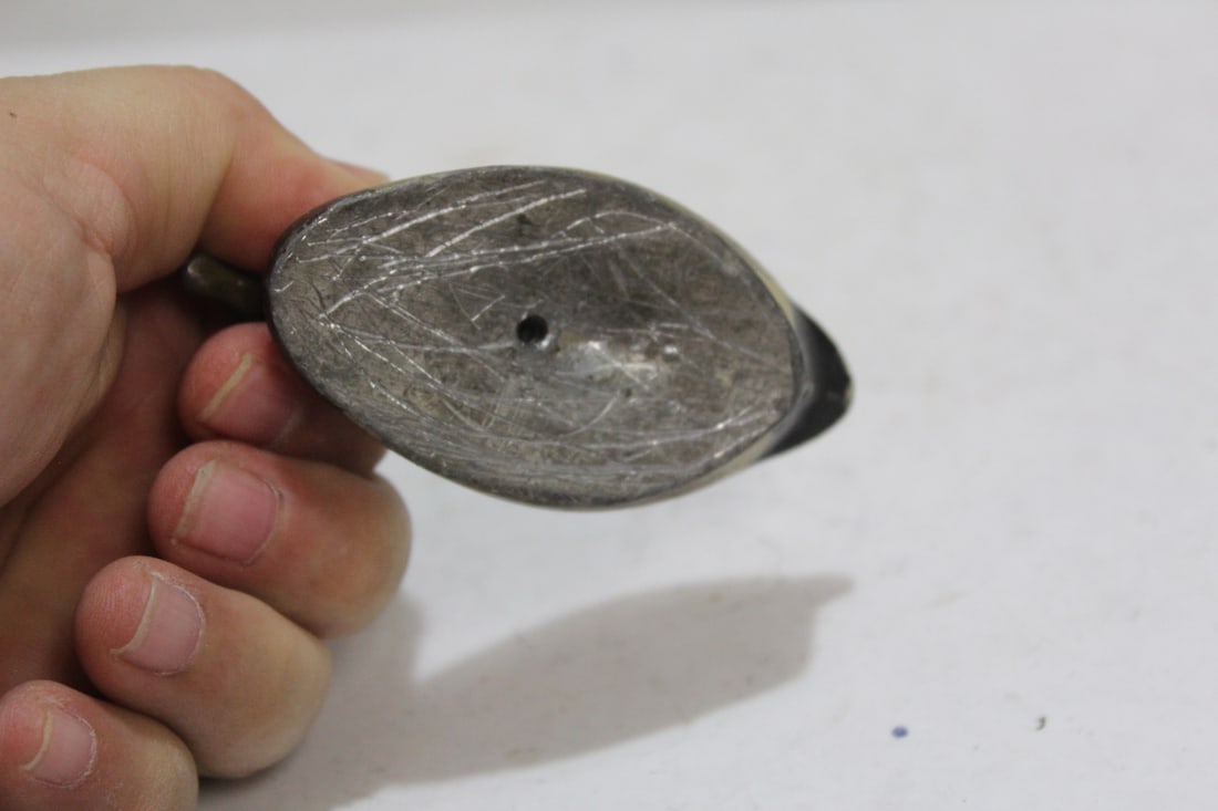 A Solid Metal/Cast iron Goose - 4