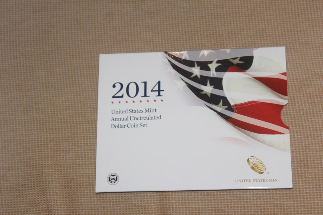 2014 US Mint Uncirculated Silver Eagle Coin Set - 4