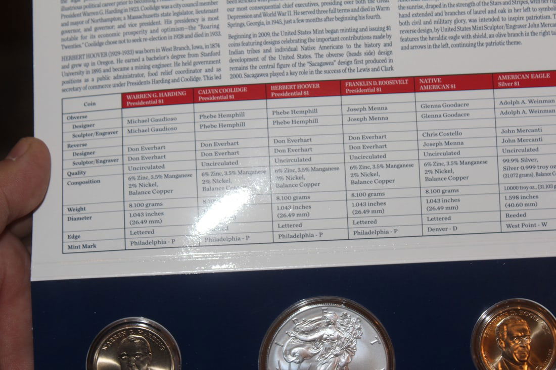 2014 US Mint Uncirculated Silver Eagle Coin Set - 5