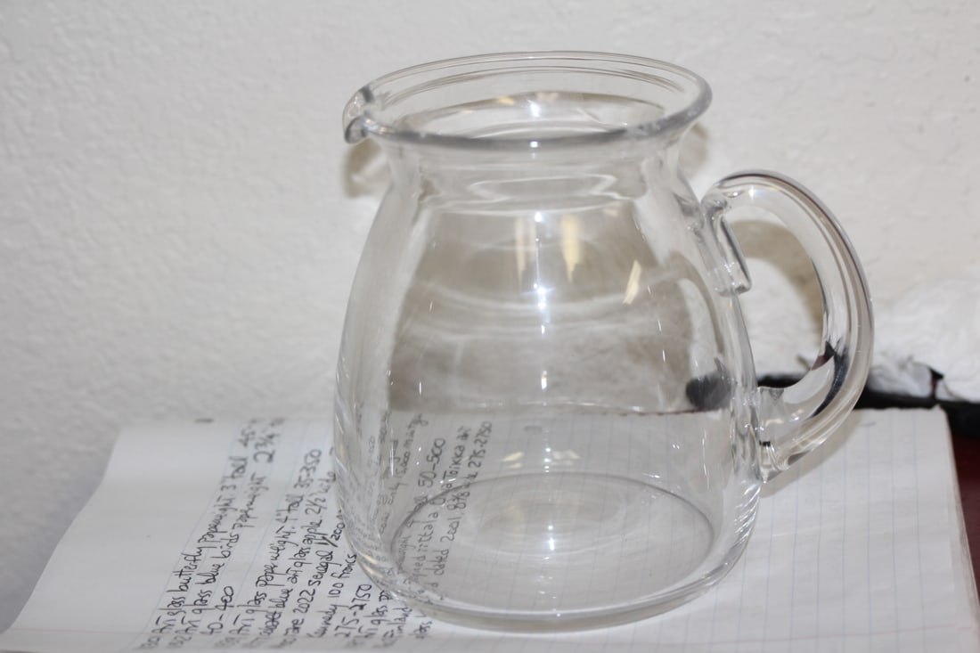 Signed Val St Lambert Pitcher - 2