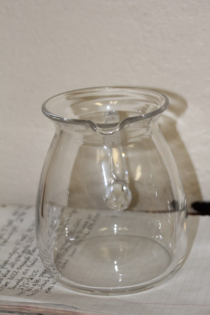 Signed Val St Lambert Pitcher - 3