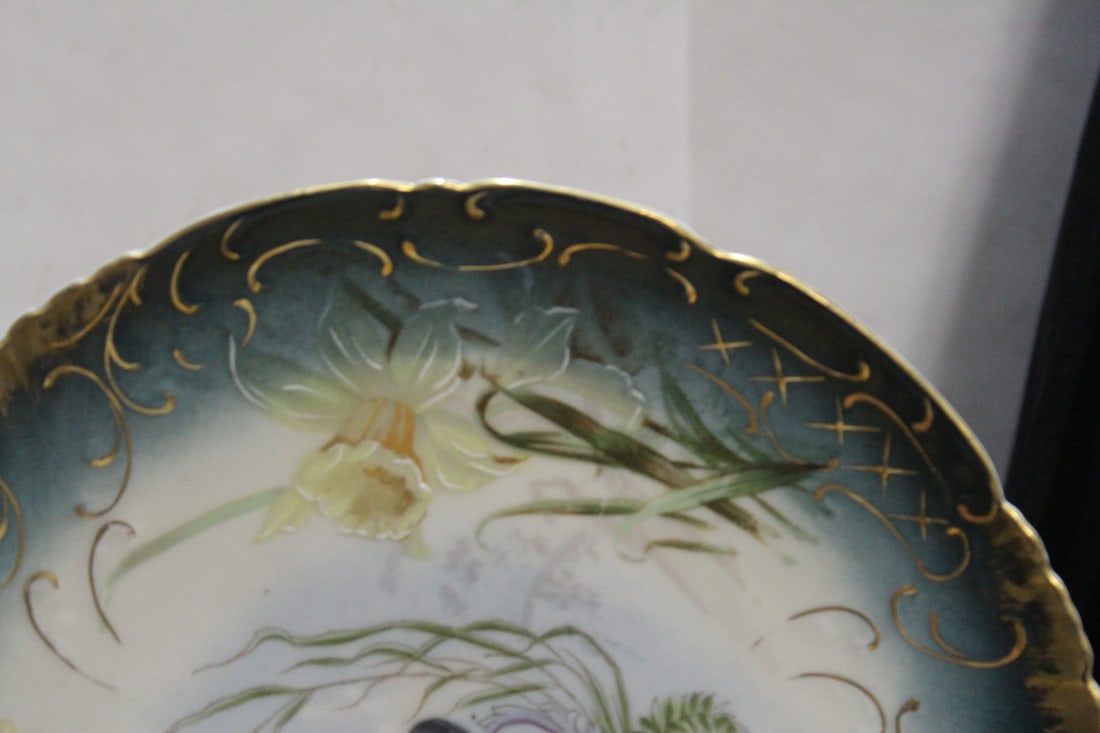 A Ceramic Austrian Pheasant Plate - 2