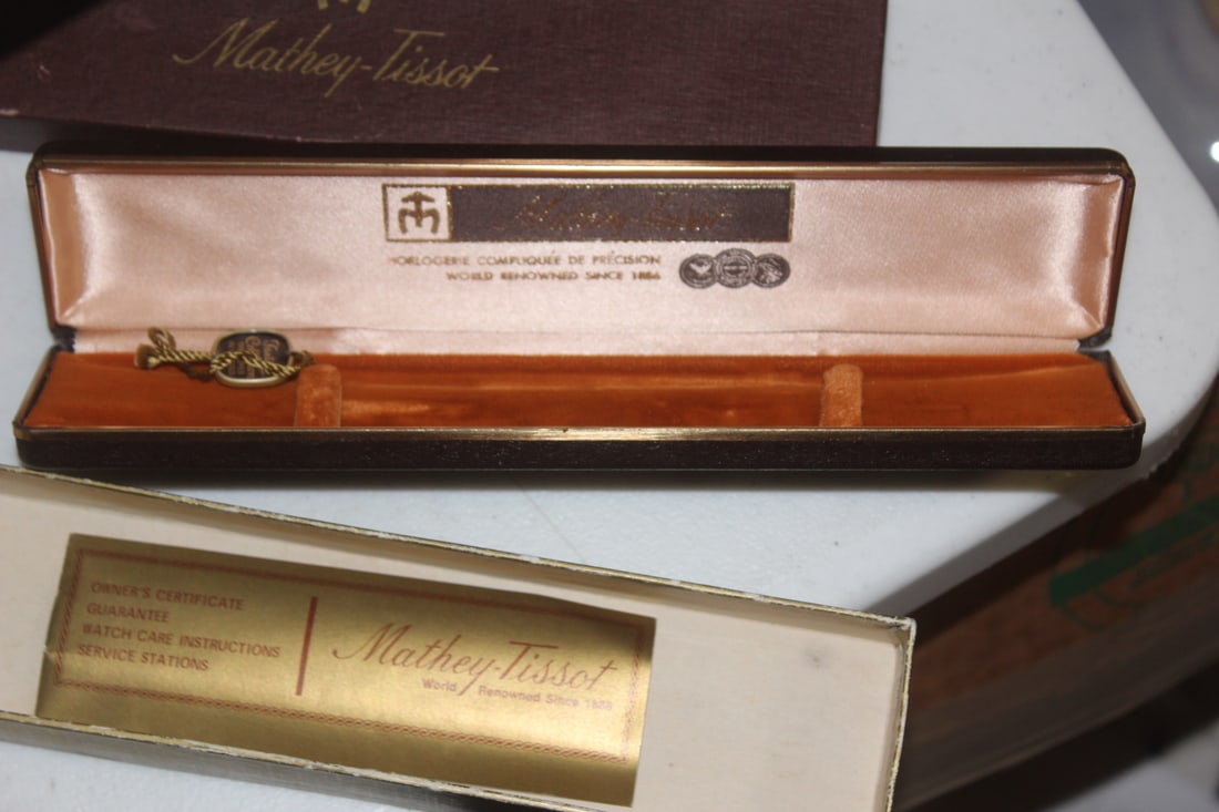 Mathey-Tissot Empty Watch Case - 3