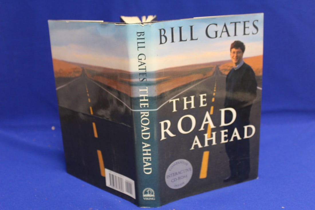Hardcover Book on Bill Gates: as shown