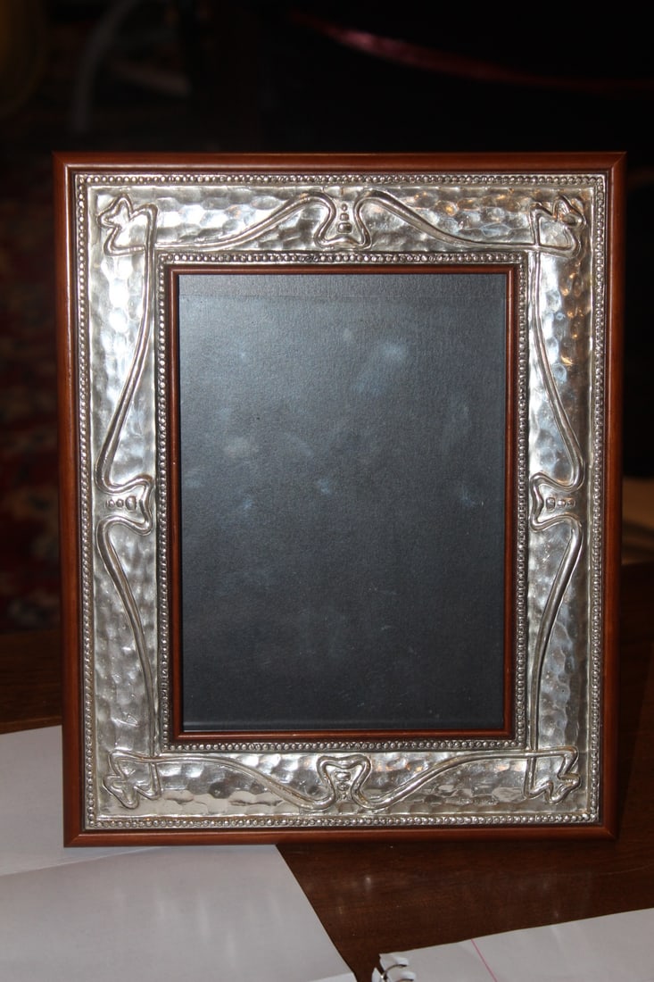 Argento Sterling Siler Picture Frame: inside measurement= 6 5/8" x 4 5/8" - overall= 10 1/4" x 8 1/4"