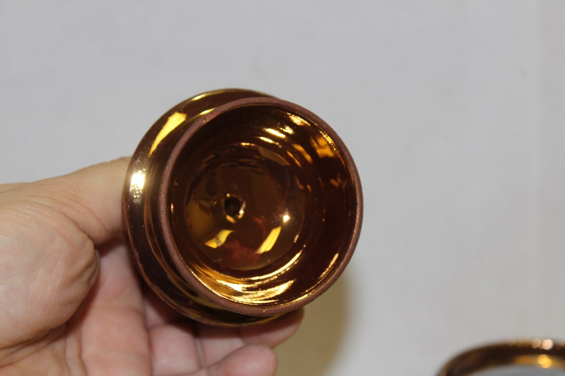 A Ceramic Lusterware Teapot - 4