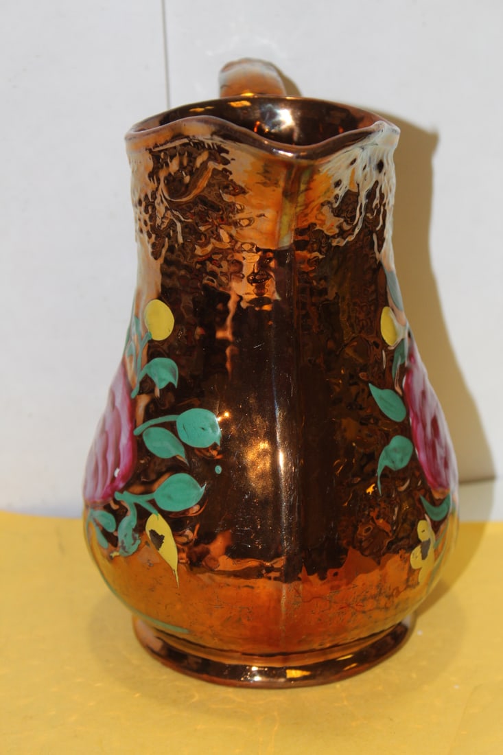 A Ceramic Lusterware Pitcher - 2