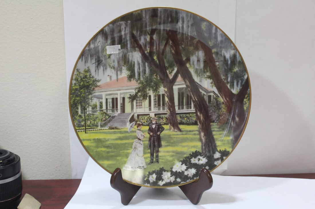 A Collector's Plate by John Alan Maxwell: 10 5/8" in diameter