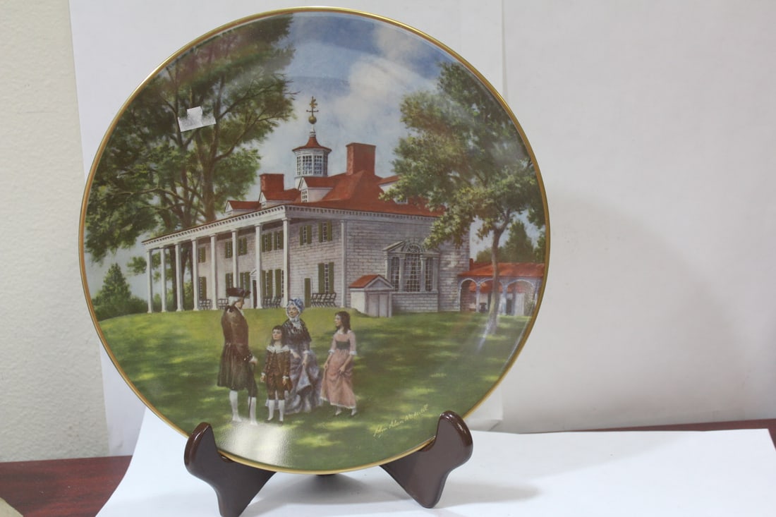 A Collector's Plate by John Alan Maxwell: 10 5/8" in diameter