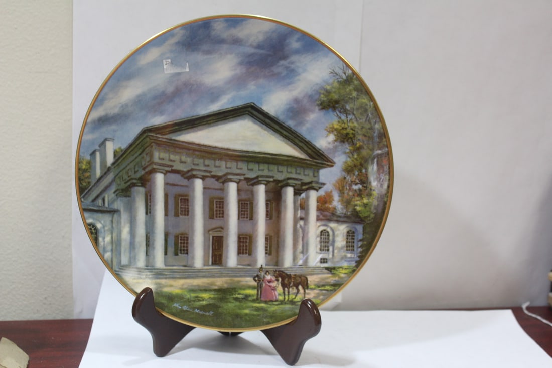 A Collector's Plate by John Alan Maxwell: 10 5/8" in diameter
