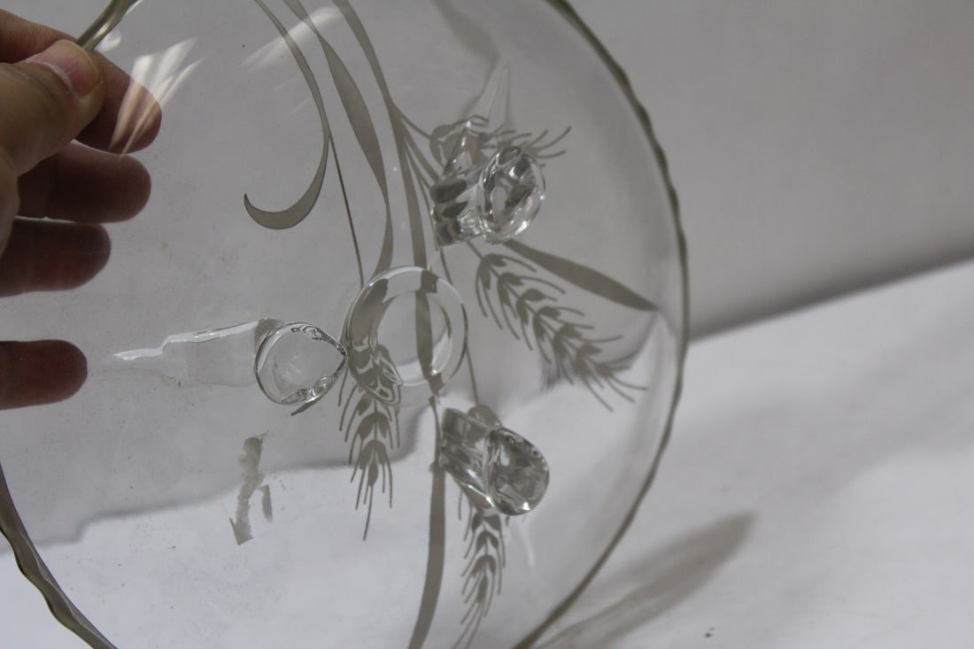 A Footed Silver Overlay Tray - 3