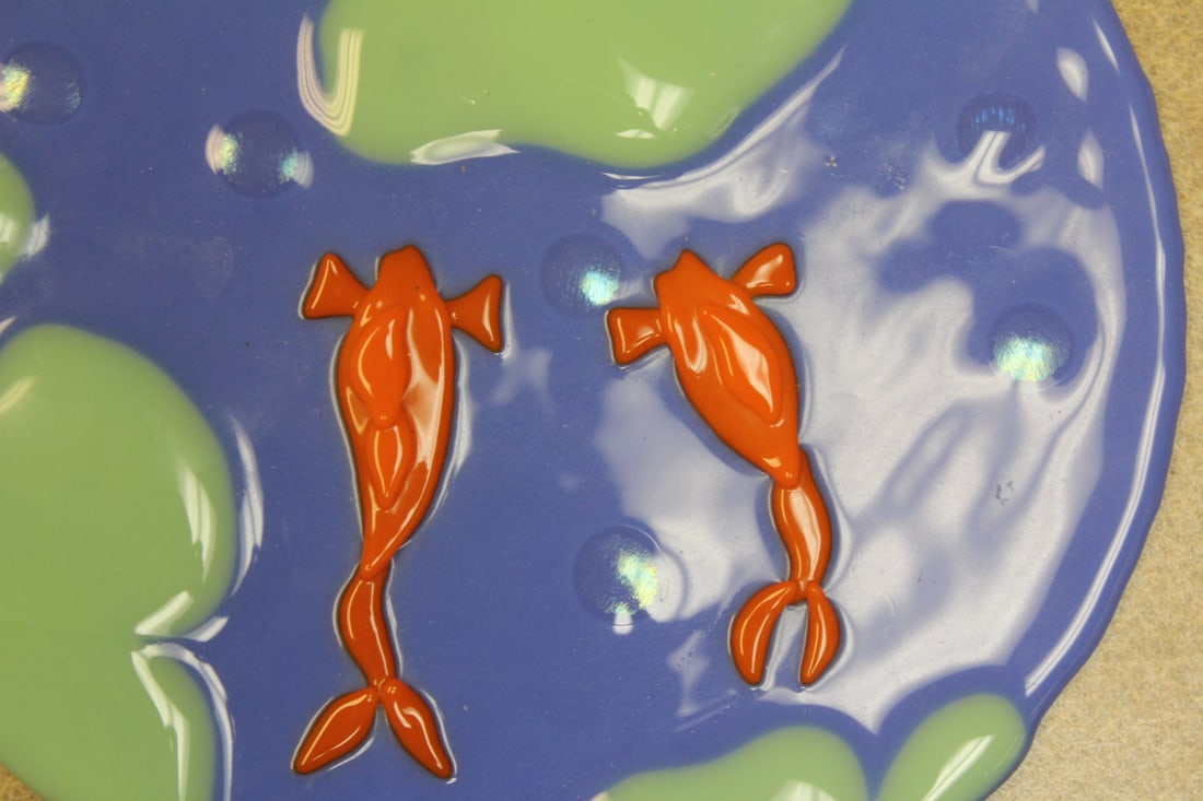 Decorative Ceramic Round Tile - 3