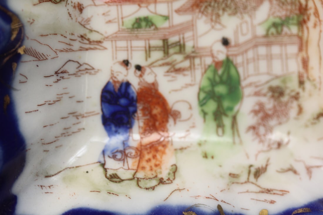 Kutani Small Square Tray - 3